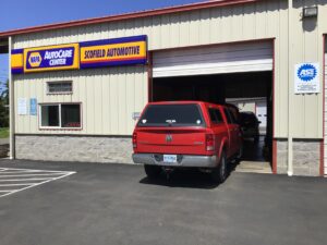 Nice close up of Scofield Automotive on the Roseburg-Green area in Oregon